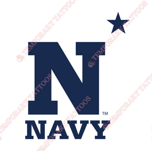 Navy Midshipmen Customize Temporary Tattoos Stickers NO.5349